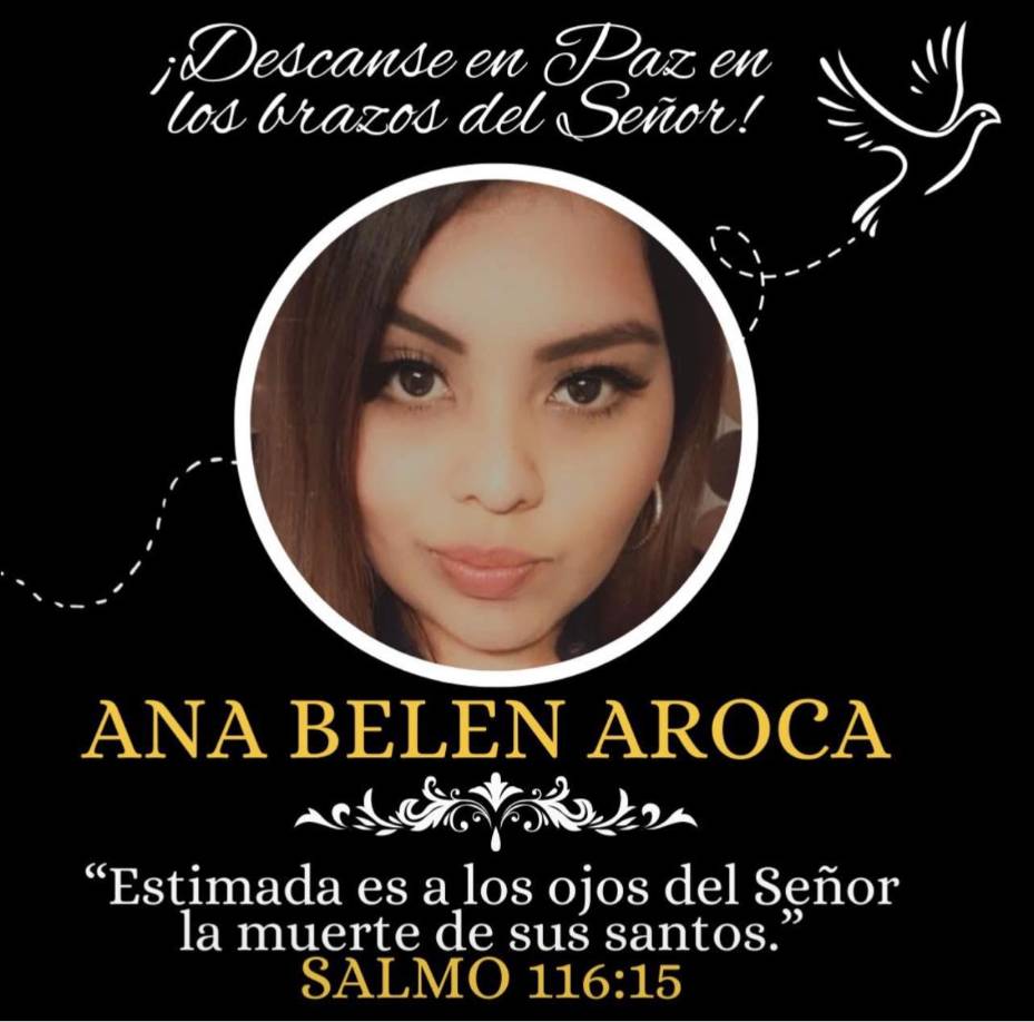 “Jamás voy a poder terminar de agradecerte tu amor por Tiara y por mi, dejas un vació enorme en mi corazón, gracias por dejarnos ese pedacito de amor Thiago, disfruta de lo bello que es el cielo amiga, hasta pronto Ana Belen Aroca, jamás vas a poder ser olvidada, te amamos”, cerró Molina.