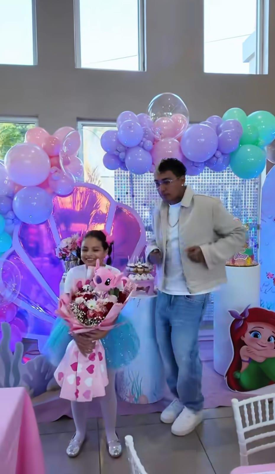 Así fue la celebración de cumpleaños de Tina, hija de Supremo