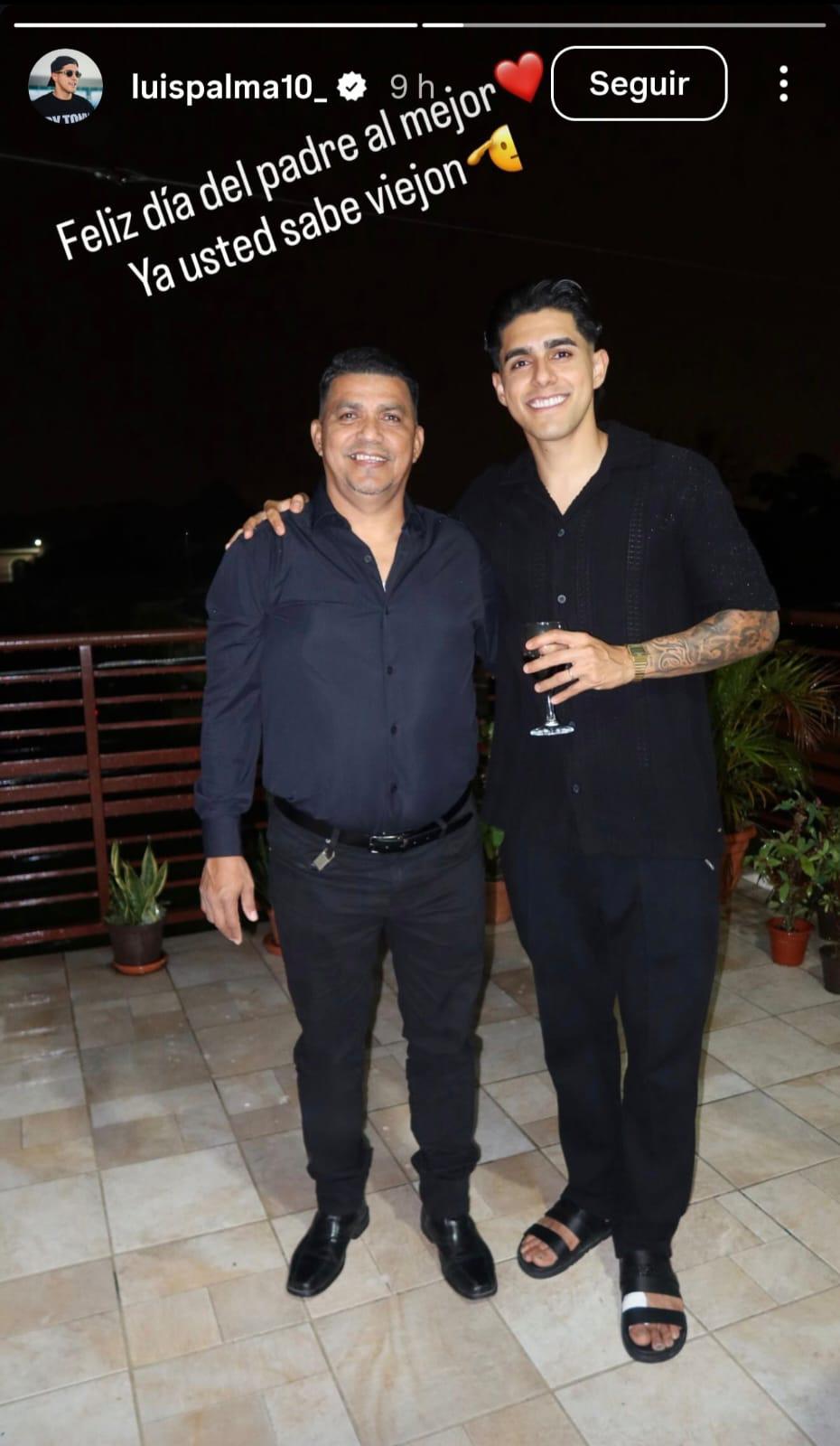 Famosos hondureños celebran el Día del Padre con emotivas publicaciones