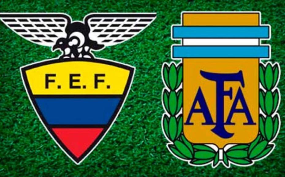 Domingo 13 de octubre: Ecuador y Argentina se estarán enfrentando en duelo amistoso, dará inicio a partir de las 8:00am.