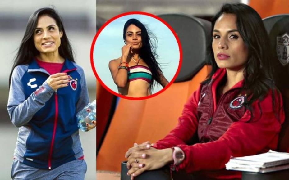 Esta doctora de los Tiburones Rojos del Veracruz es la gran sensación en el fútbol mexicano por su belleza y trabajo dentro del campo.