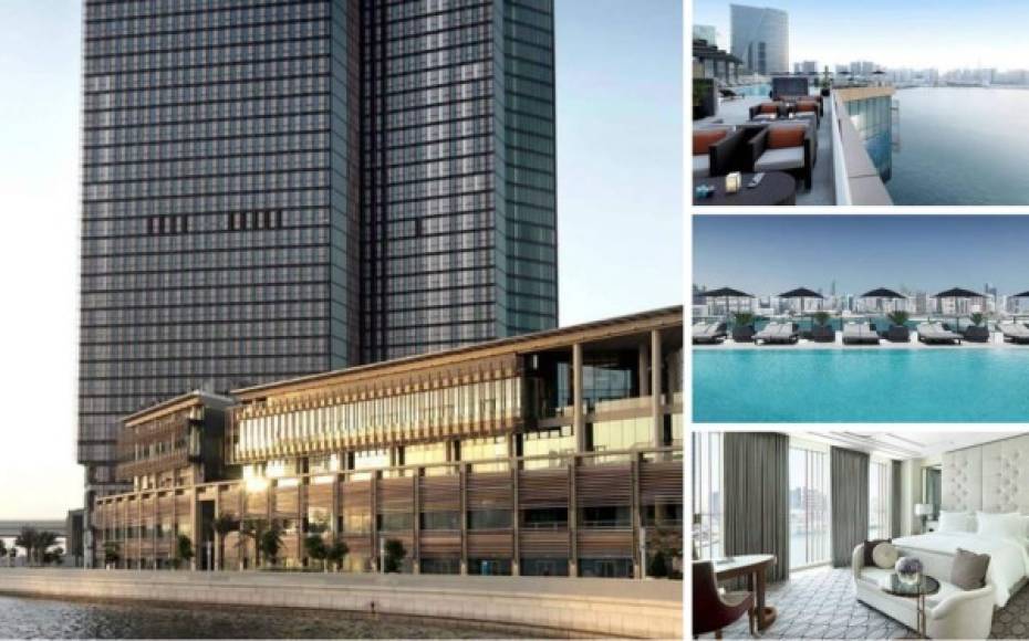 El Real Madrid no ha escatimado en gastos durante su estadía en los Emiratos Árabes Unidos, donde está disputando el Mundial de Clubes y así es el lujoso hotel en el que se hospeda en Abu Dabi.