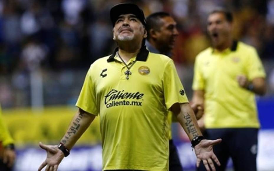 Diego Maradona sigue haciendo historia con los Dorados de Sinaloa.