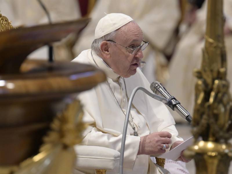 El papa Francisco, líder mundial de la Iglesia Católica en el mundo. Fotografía: EFE