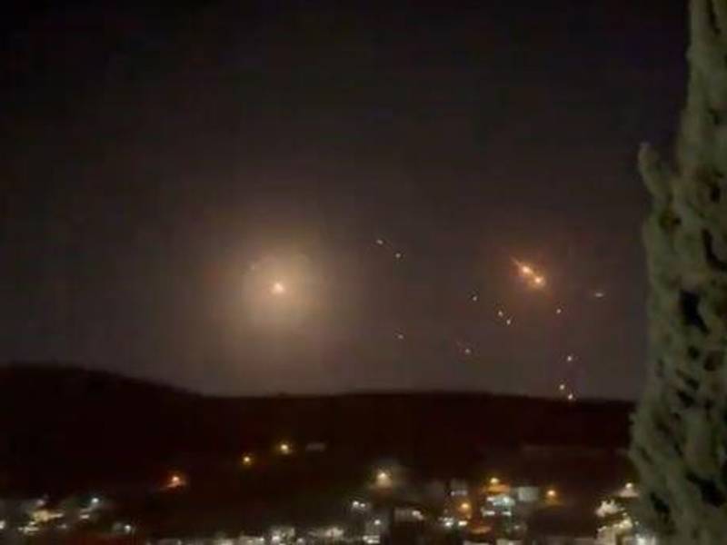 Los ataques iraníes se registran en varias ciudades de Israel, entre ellas Tel Aviv.