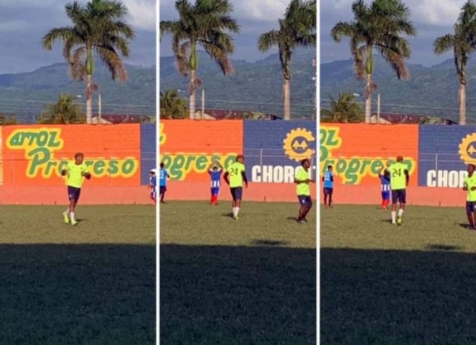 El delantero cubano Yaudel Lahera ha realizado su primer entrenamiento con su nuevo equipo, el Honduras Progreso. El atacante estuvo sin jugar tras salir del Marathón.