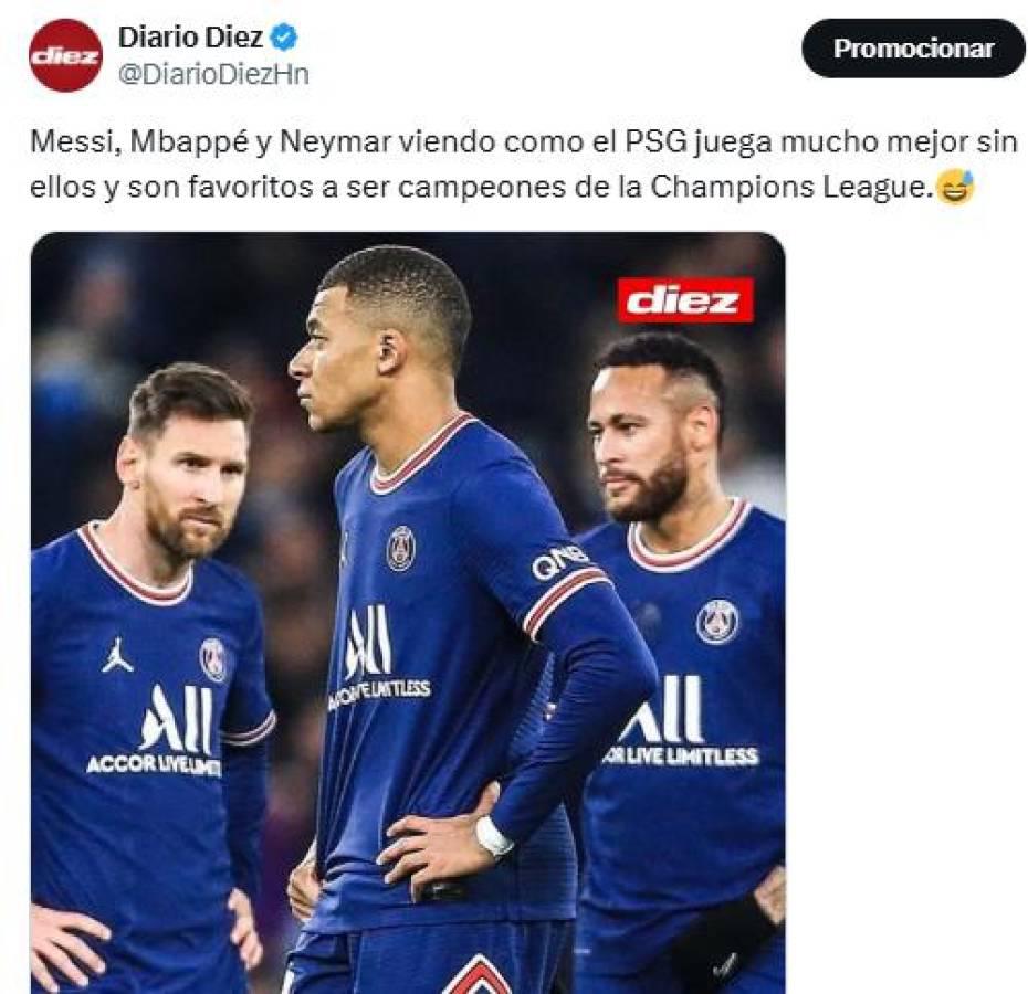 Memes humillan a Mbappé: burlas tras pase del PSG a la gran final de Champions