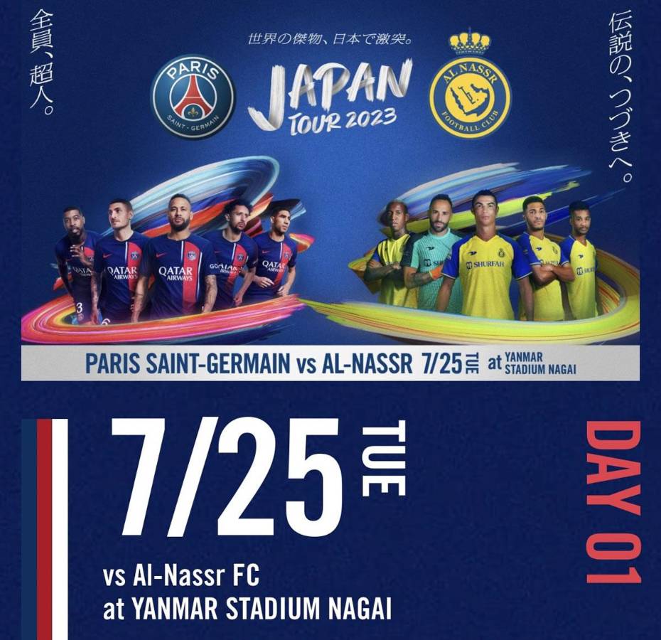 Kylian Mbappé no aparece en el cartel del primer partido de pretemporada del PSG en la gira por Japón ante el Al-Nassr.