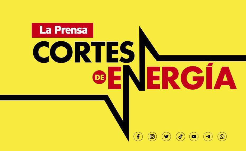 Zonas sin energía este domingo 05 de noviembre en Honduras