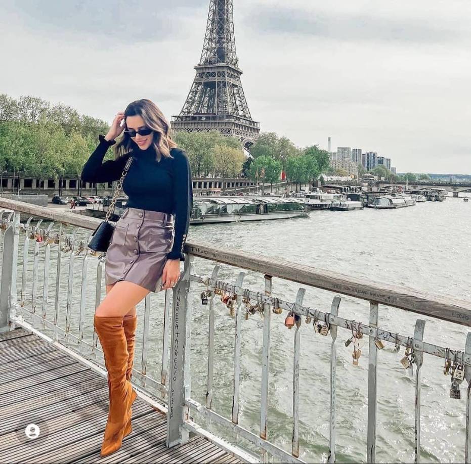 Bruna estuvo radicando en París pero decidió salir de la casa de Neymar.