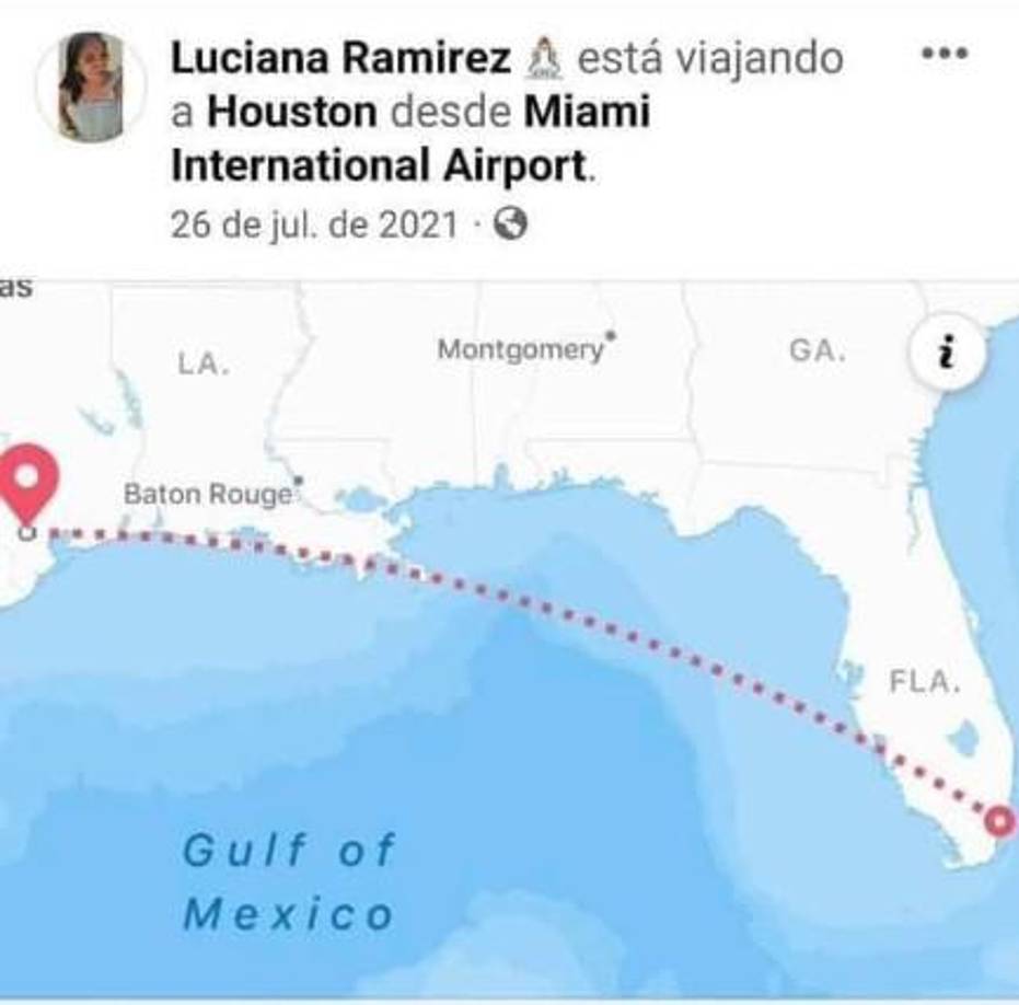 En uno de sus viajes a Estados Unidos en el 2021.