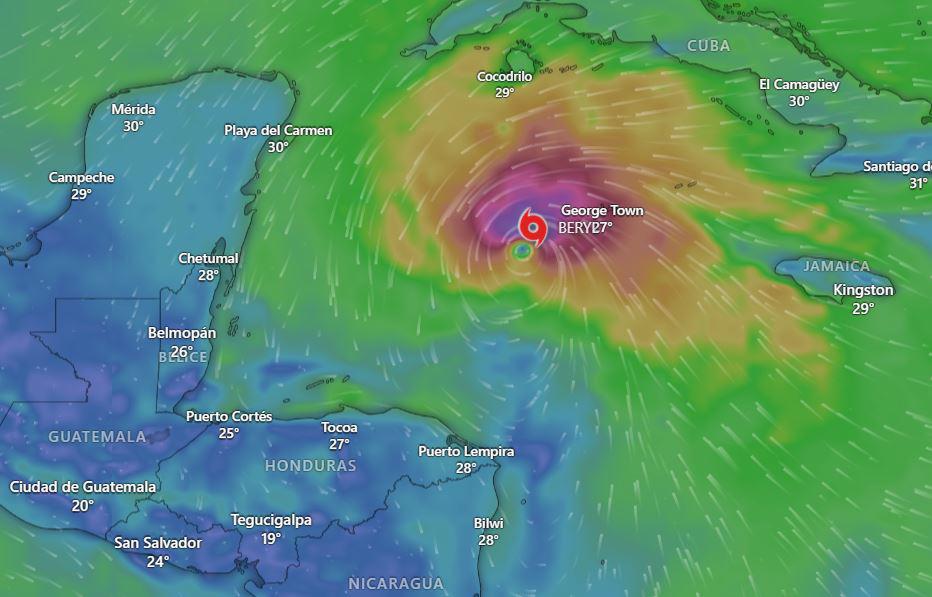 EN VIVO: Así avanza el huracán Beryl en el Caribe ¿Dónde impactará?
