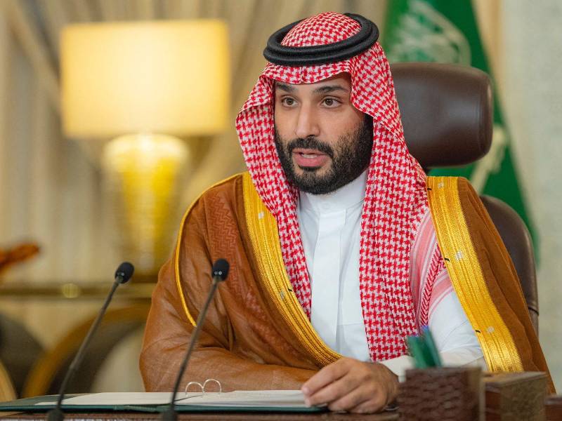 El príncipe heredero Mohammed bin Salman.