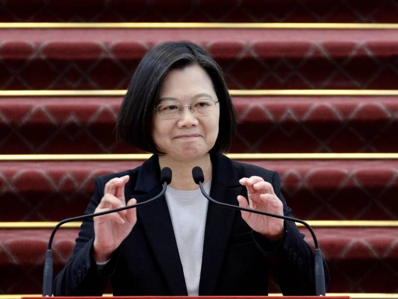 Ante las crecientes tensiones con China, la presidenta Tsai Ing-wen afirmó que tiene “fe” de que EEUU defenderá a la isla.