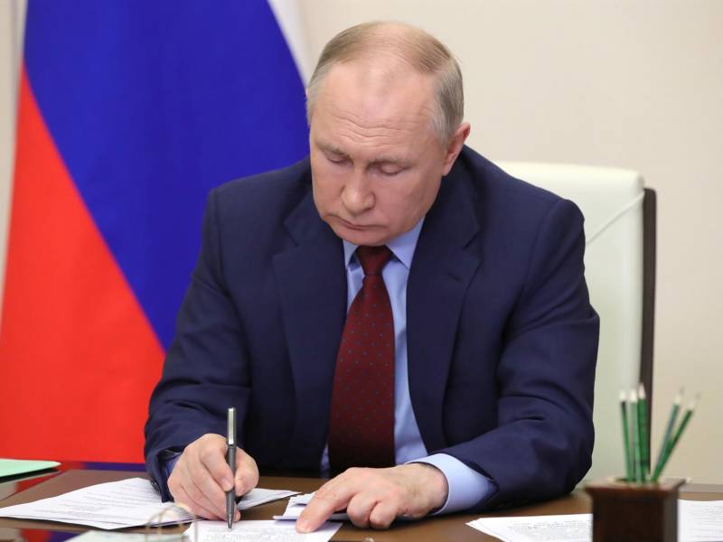 Vladimir Putin, presidente de Rusia. Fotografía: EFE