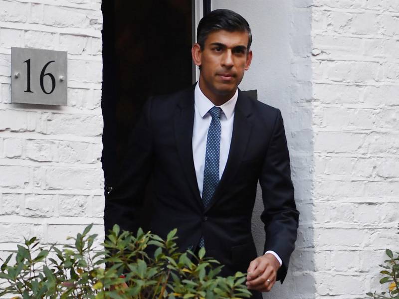 <b>Sunak</b> fue designado por el Partido Conservador británico como su nuevo líder y próximo primer ministro, en reemplazo de Liz Truss.