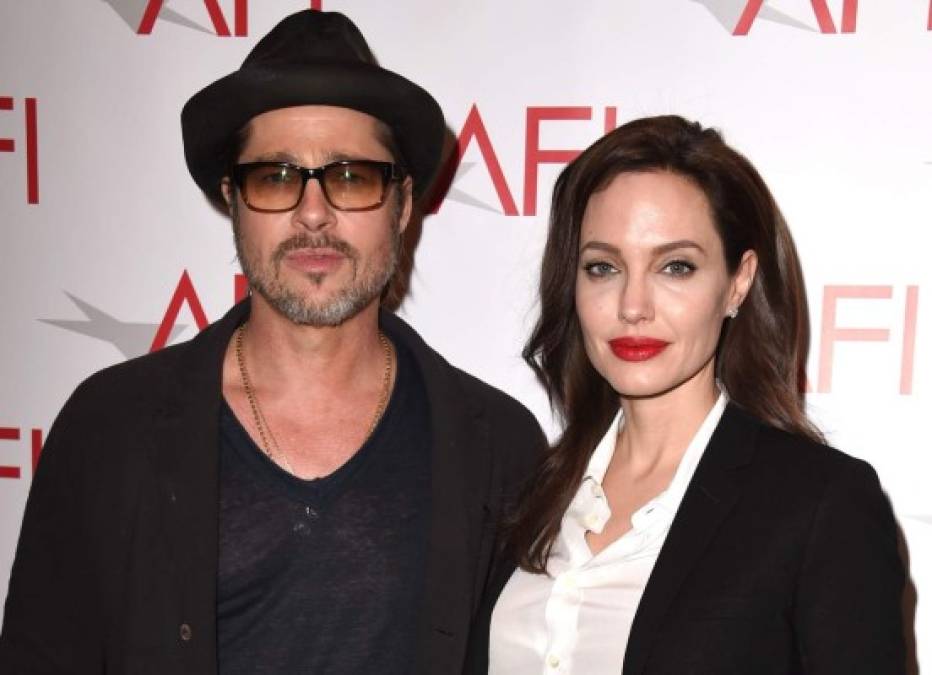 Brad Pitt y Angelina Jolie. Los 'Brangelina' se han fusionado tanto que ya son un único ente. Angelina Jolie (40) y Brad Pitt (51).