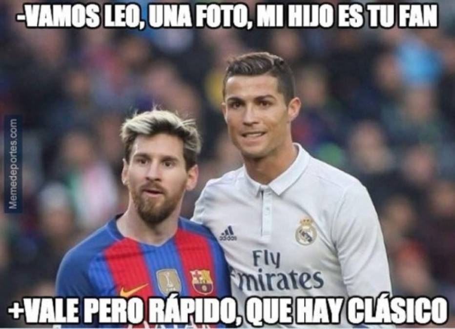 Los mejores memes del empate entre Barcelona y Real Madrid en el clásico