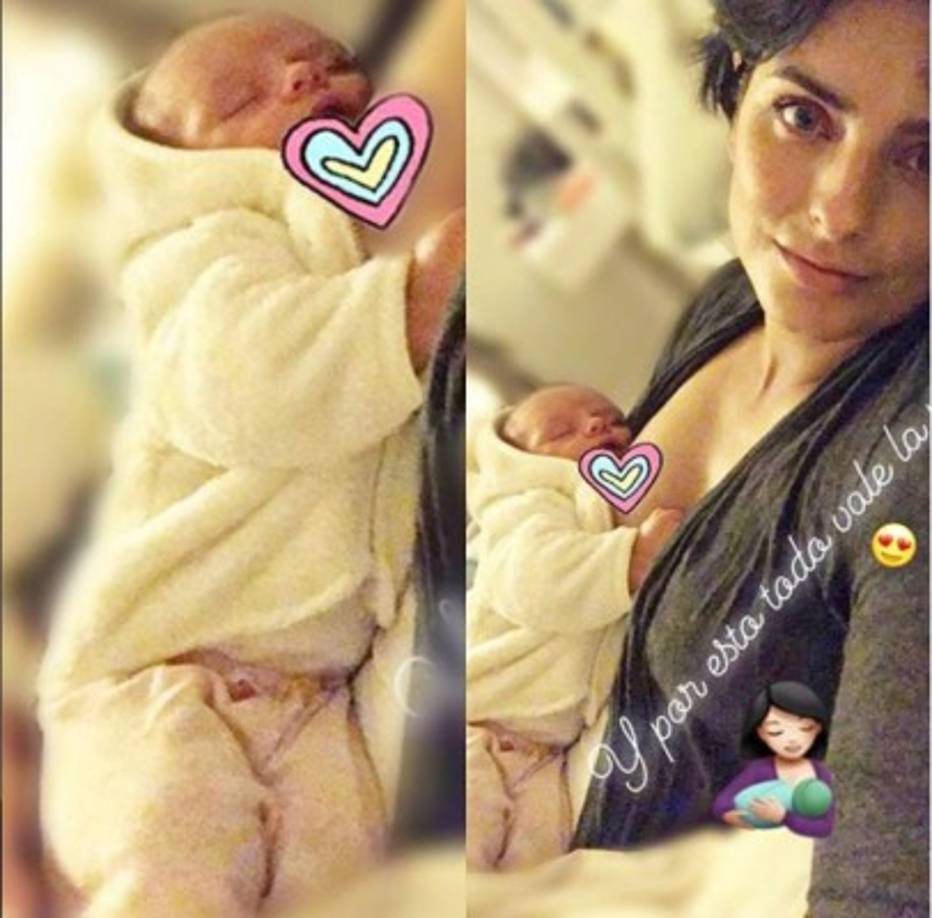 La pequeña Kailani nació el pasado 25 de febrero en Los Ángeles, California.