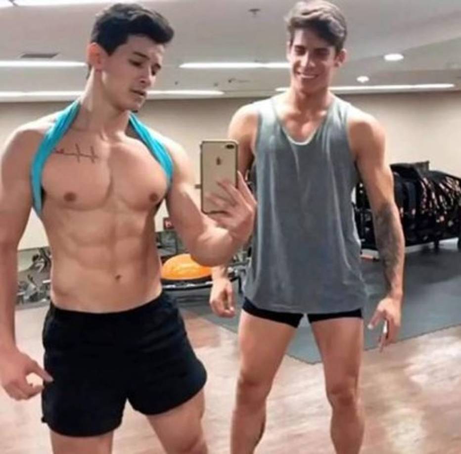 Después estuvo en una relación poliamorosa con la pareja de São Paulo formada por Hans Madrid (foto), un masajista y modelo de 24 años, y por su marido el empresario Raphael Stemberg, de 32.