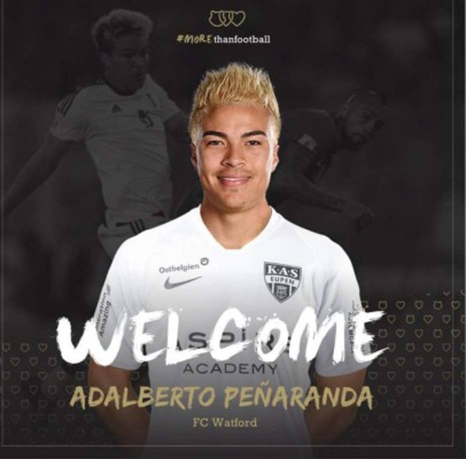 Adalberto Peñaranda: El delantero venezolano fichó por el KAS Eupen de Bélgica.