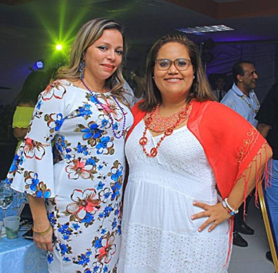 Roxana Rodríguez y Dunia Orellana.