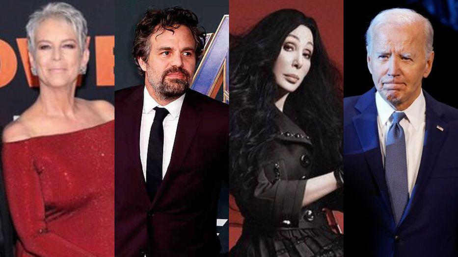 Hollywood celebra la renuncia de Biden y apoya a Kamala Harris