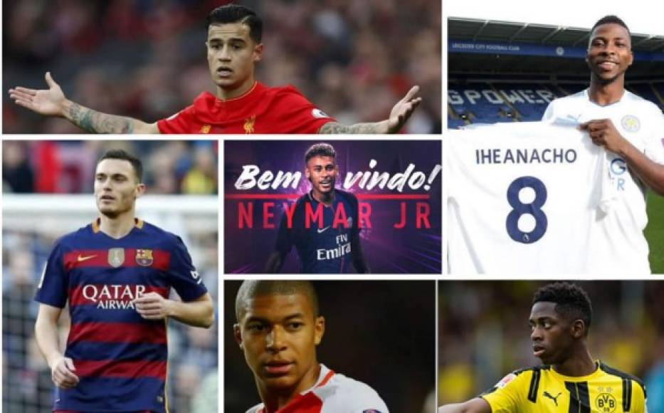 Los principales rumores y fichajes del día en el fútbol europeo. Neymar ha es oficialmente nuevo jugador del París Saint Germain.