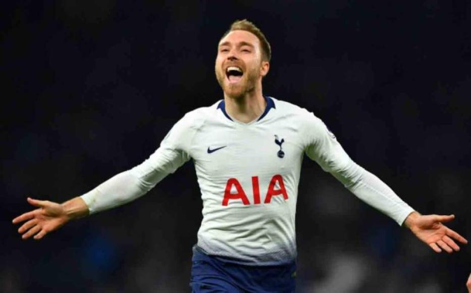 Según informa 'Daily Mail', el Tottenham quiere evitar la marcha de Christian Eriksen y le ofrece renovar pagándole el doble de lo que está cobrando ahora mismo. De momento no ha logrado convencer al danés, en el que están interesados tanto Atlético como Real Madrid.