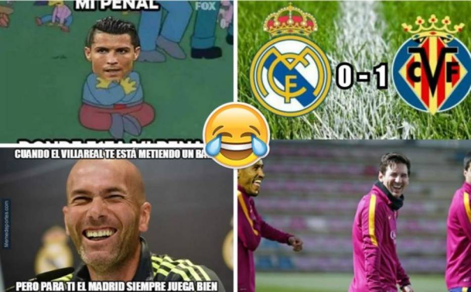 Las redes sociales han reaccionado con humor por la derrota del Real Madrid contra el Villarreal. Estos son los mejores memes del partido.
