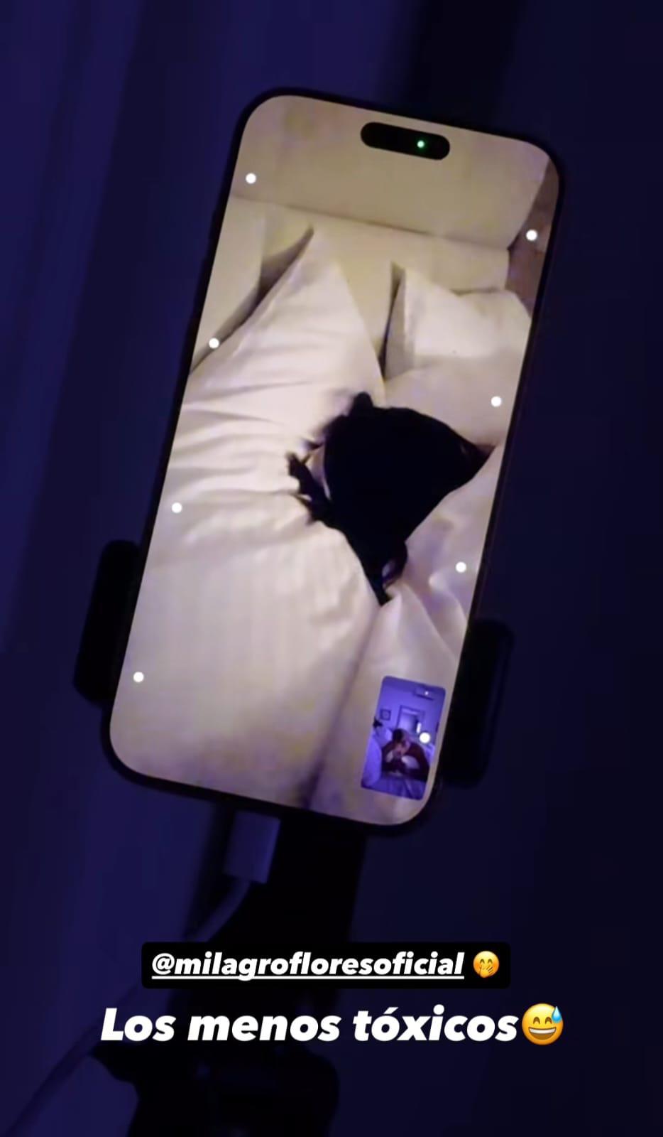 Supremo en videollamada nocturna con Milagro Flores: Los menos tóxicos