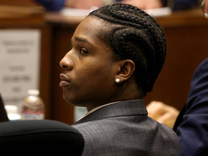 Foto de archivo del rapero A$AP Rocky.