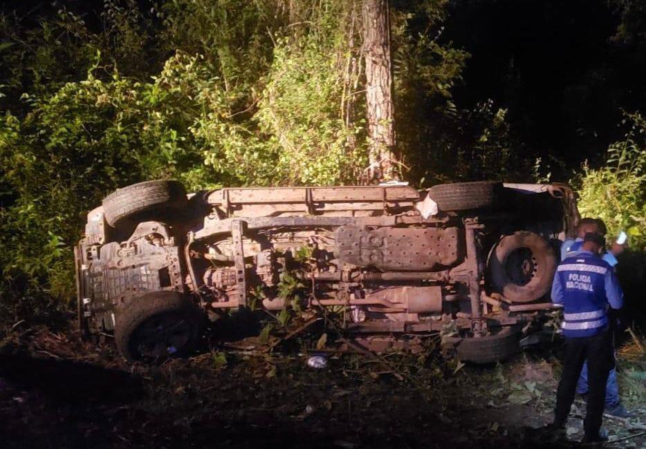 Tragedia vial: accidente deja tres muertos en Juticalpa, Olancho