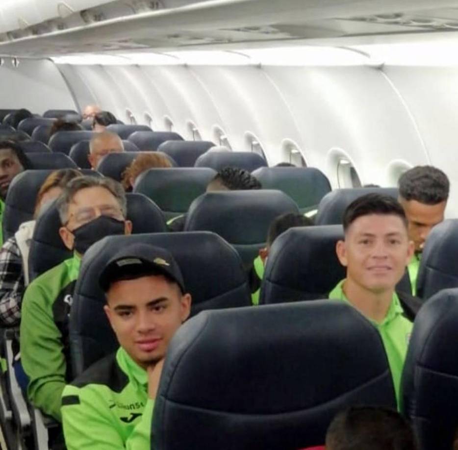 El plantel del Marathnón viajó en horas de la madrugada de San Pedro Sula con rumbo a New Orleans, Estados Unidos.