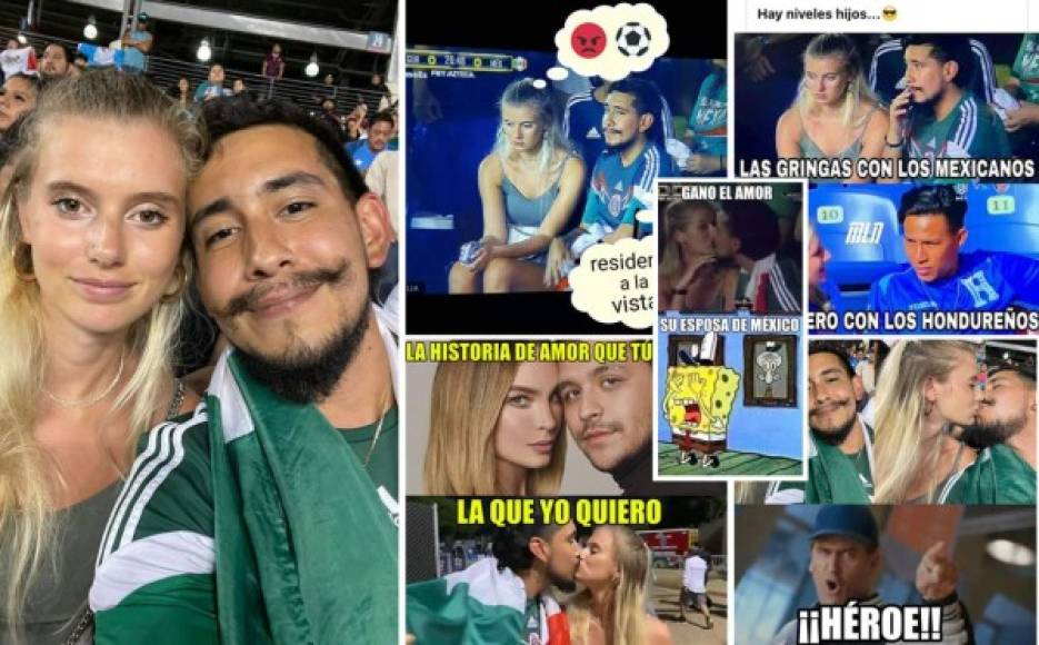 Esta pareja, conformada por un aficionado mexicano y una chica estadounidense, se robó el show durante el partido Guatemala-México de la Copa Oro 2021 y su historia de amor se ha hecho viral en las redes sociales con muchos comentarios y memes.