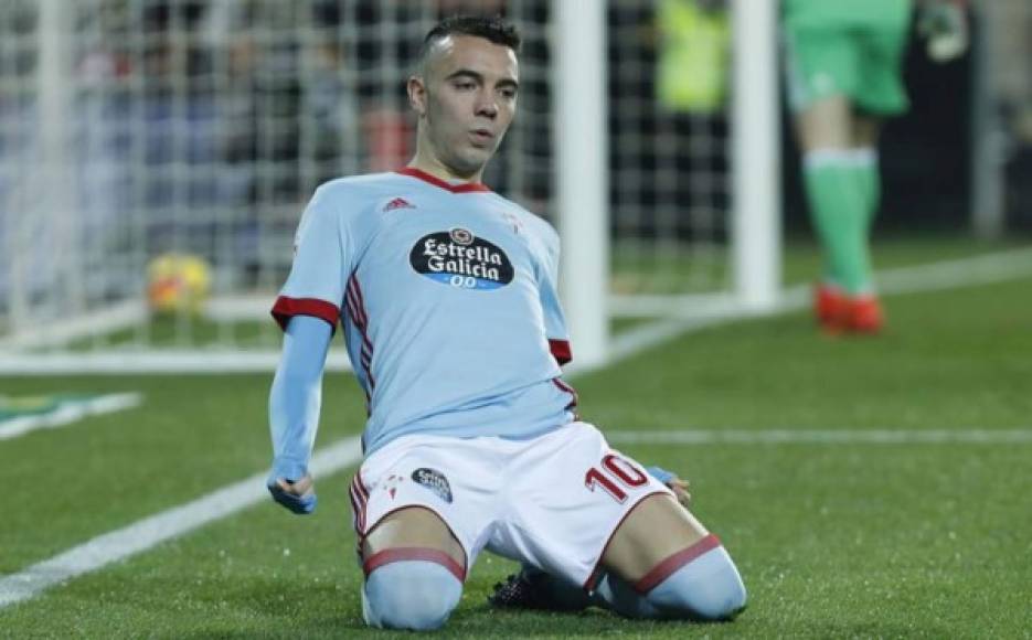 12. Iago Aspas (Celta de Vigo) 19 goles (38 puntos).