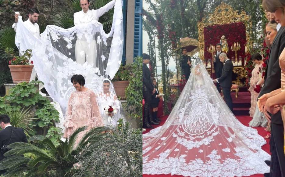 FOTOS: Así fue la extravagante boda de Kourtney Kardashian y Travis Barker en Italia