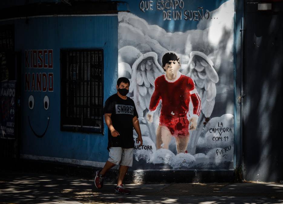 Un año sin el “Diez”: El mundo pinta murales en honor a Maradona