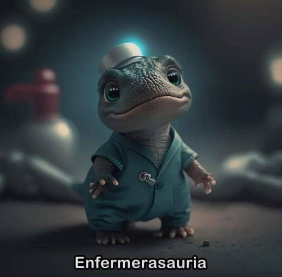 Los tiernos dinosaurios nacieron de la inteligencia artificial.