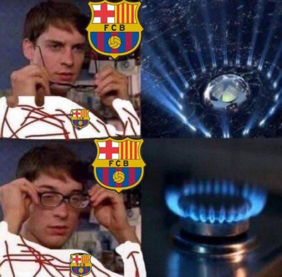 ¡Otro fracaso! Memes destrozan al Barça tras caer eliminado