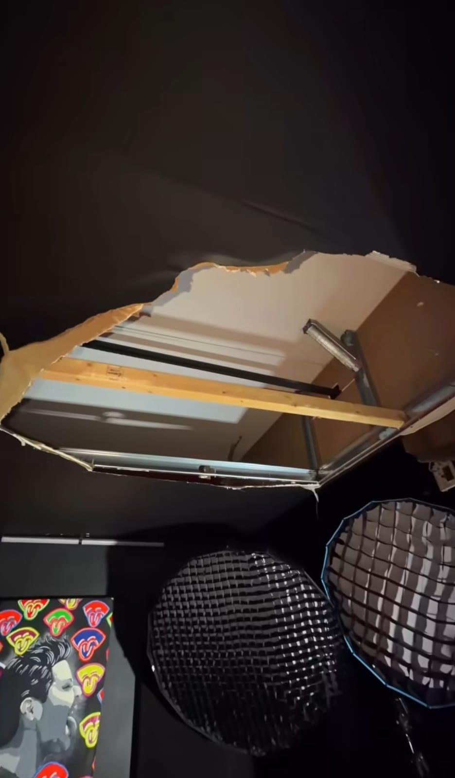 Ana Alvarado y Jorge Cordero sufren terrible incendio en su casa