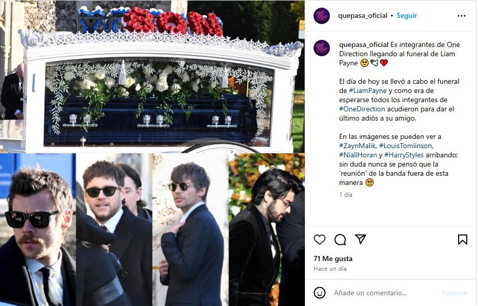 Solos sus amigos asistieron al funeral que se llevó a cabo privadamente.