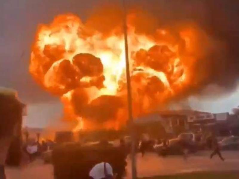 La potente explosión tuvo lugar en una gasolinera de Grozni, la capital de Chechenia, en Rusia.