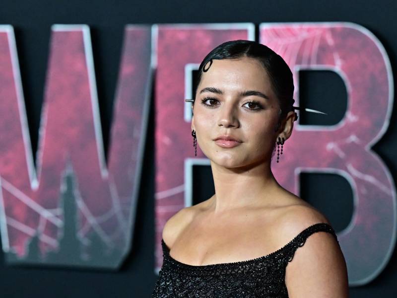 La actriz Isabela Merced de 22 años de edad.