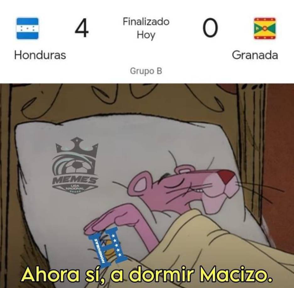 Nations League: Los jocosos memes que dejó la goleada de Honduras a Granada