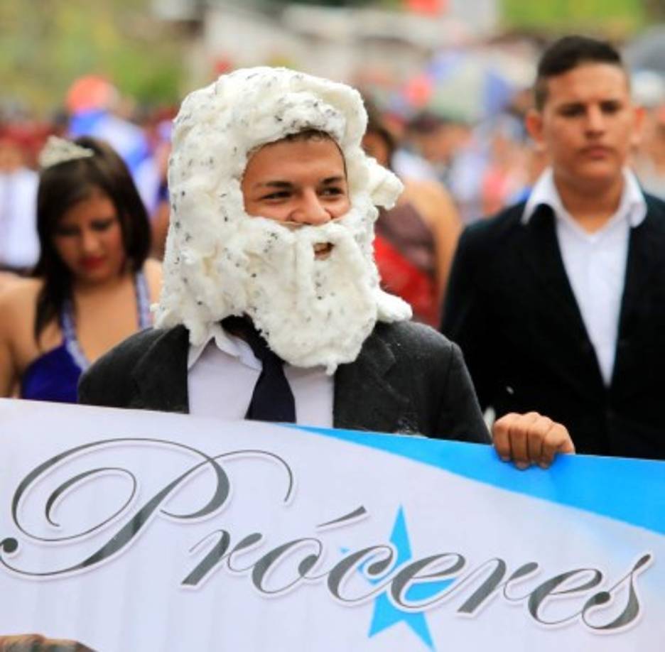 Honduras: Así se vistió un hondureño en los desfiles patrios del 15 de septiembre.