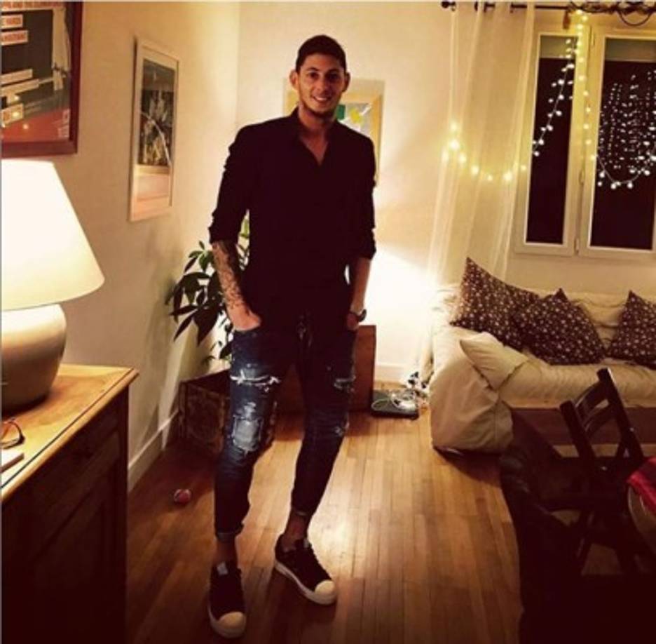 Emiliano Sala pasó su última Navidad con su familia en su país.