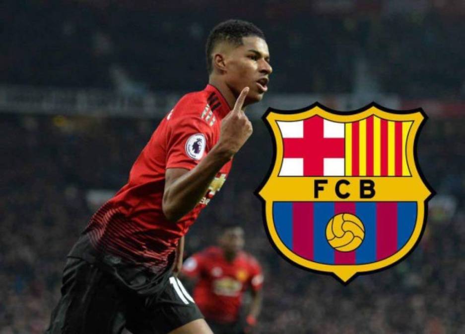 Marcus Rashford con tan solo 21 años de edad se ha convertido en la figura del Manchester United y en el Barcelona lo quieren.