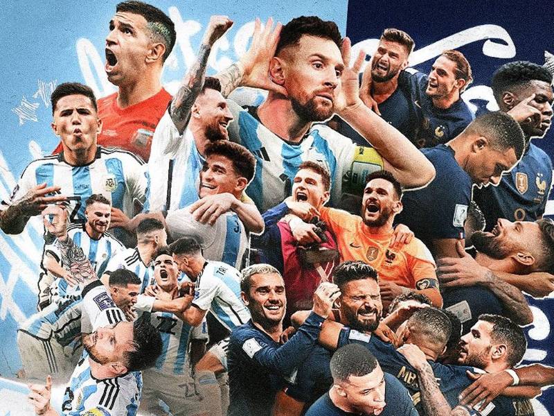 Argentina y Francia son los finalistas del Mundial de Qatar 2022.