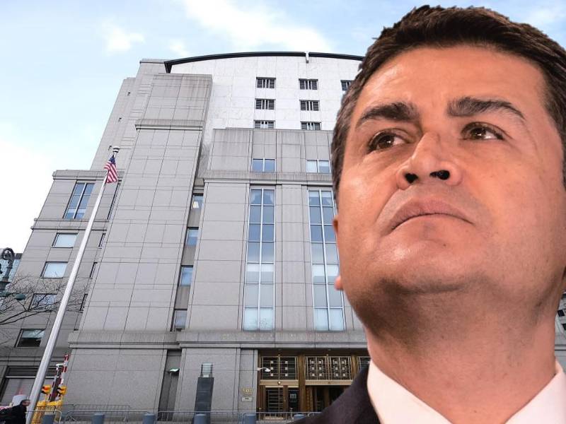 Juan Orlando Hernández y su travesía desde la prisión hasta la Corte del Distrito Sur